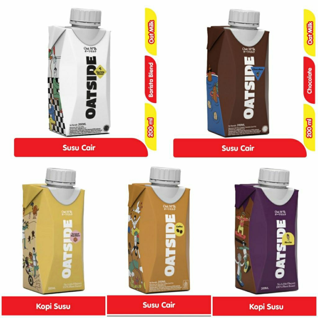 

Oatside Susu Oat Cair 200ml