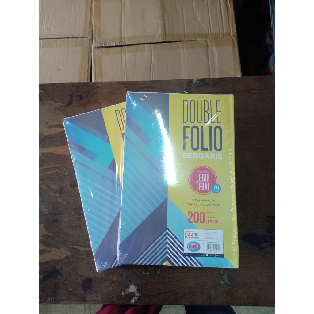 

DOUBLE FOLIO GARIS 100 LEMBAR