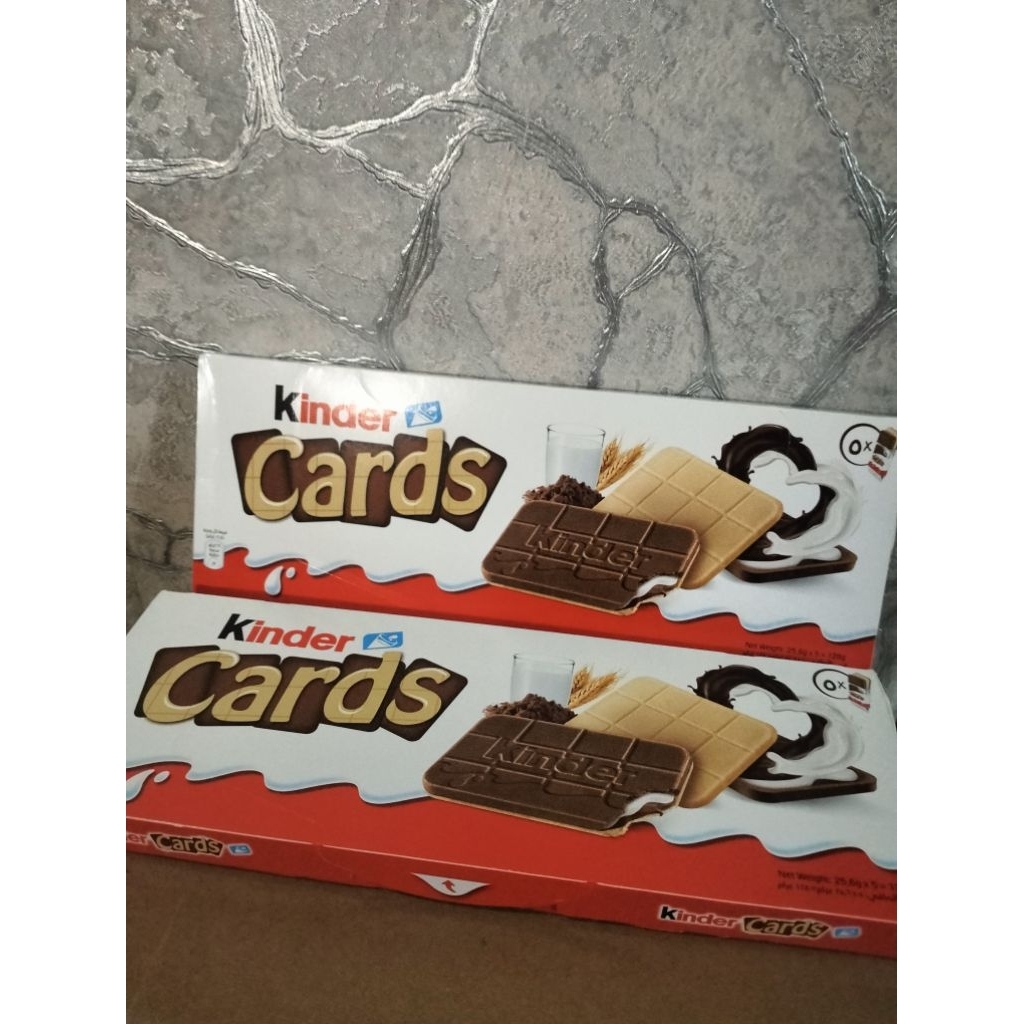 

kinder Cards isi 5 sachet (2pcs/sachet)