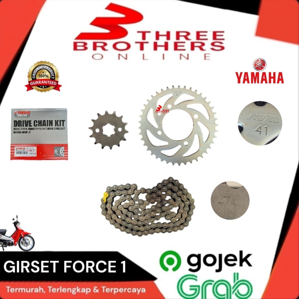 girset gearset paket gir Force fi injeksi original ygp  1fdwf01a10