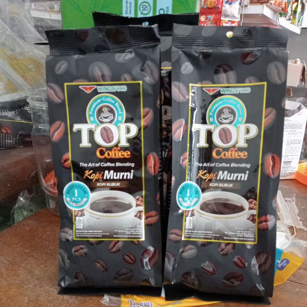 

Top coffe top kopi murni 158 gr