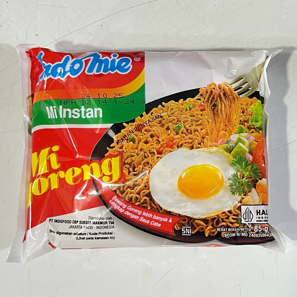 

Indomie Goreng Berbagai Rasa | Indomie 1 pcs | Fresh Buah Amanah