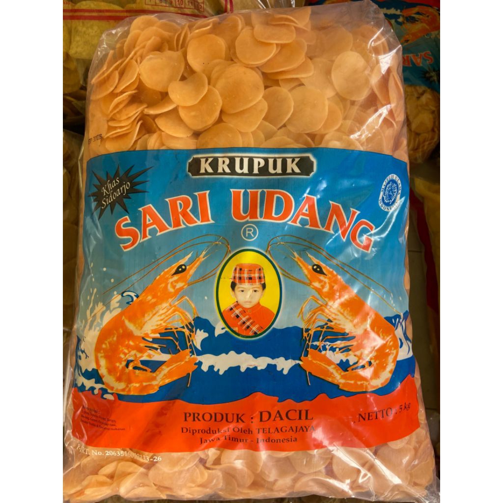 

Kerupuk Mentah Sari Udang Kecil