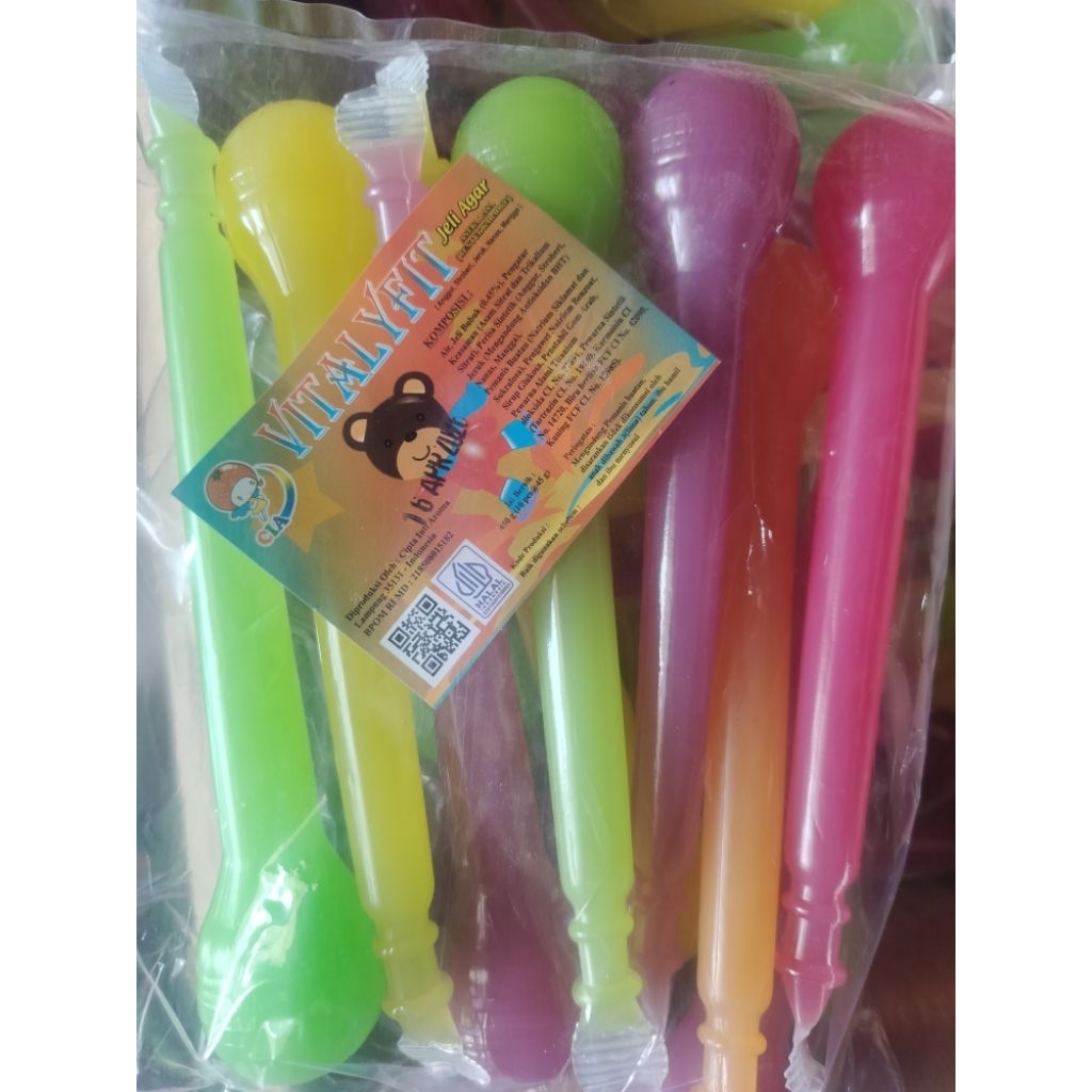 

VITALYFIT Jeli Agar Aneka Rasa Bentuk Karaoke (1 Bungkus isi 10 Pcs)