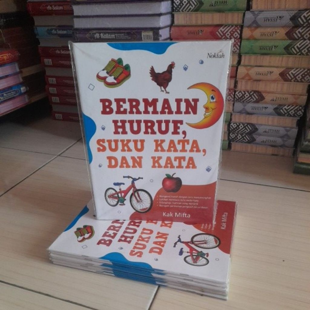 Bermain Huruf suku kata dan kata - Kak Tifa