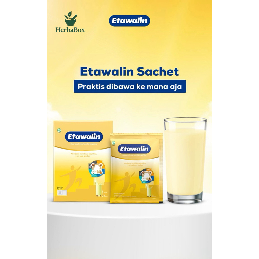 Susu Etawalin Sachet Original Untuk Nyeri Sendi & Pegel Linu