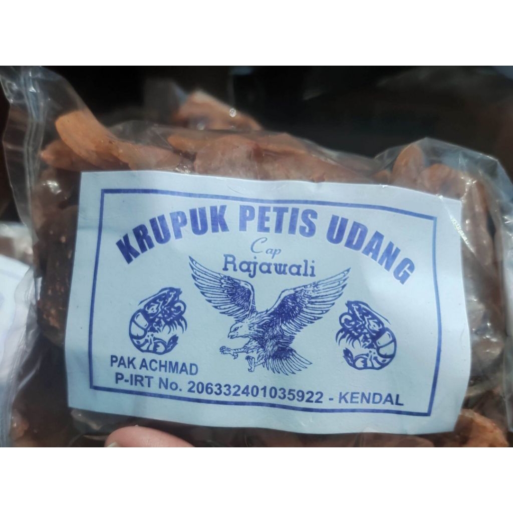 

kerupuk petis udang RAJAWALI 250gr