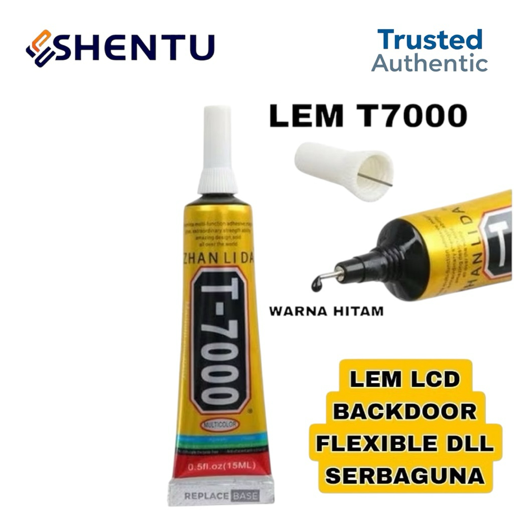 

Lem HP LCD Zhanlida T-7000 15ML Lem LCD Touchscreen Hitam Original Zhan li da