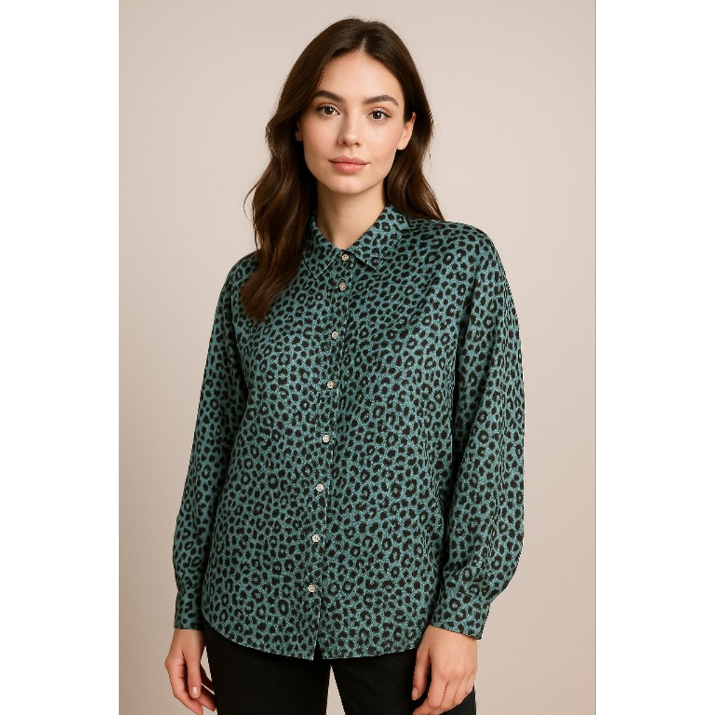 KEMEJA MOTIF WANITA | KEMEJA H&M
