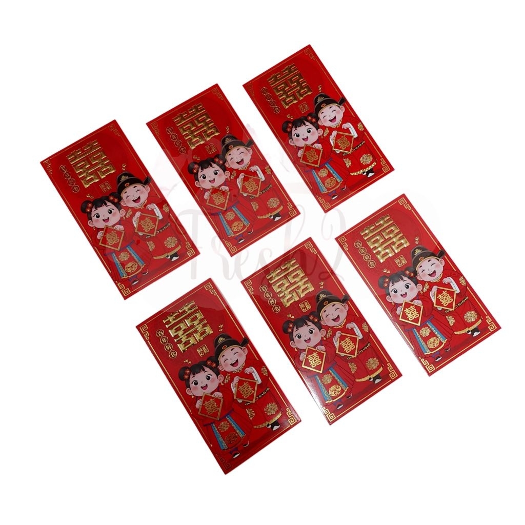 

amplop wedding panjang boneka / angpao sangjit