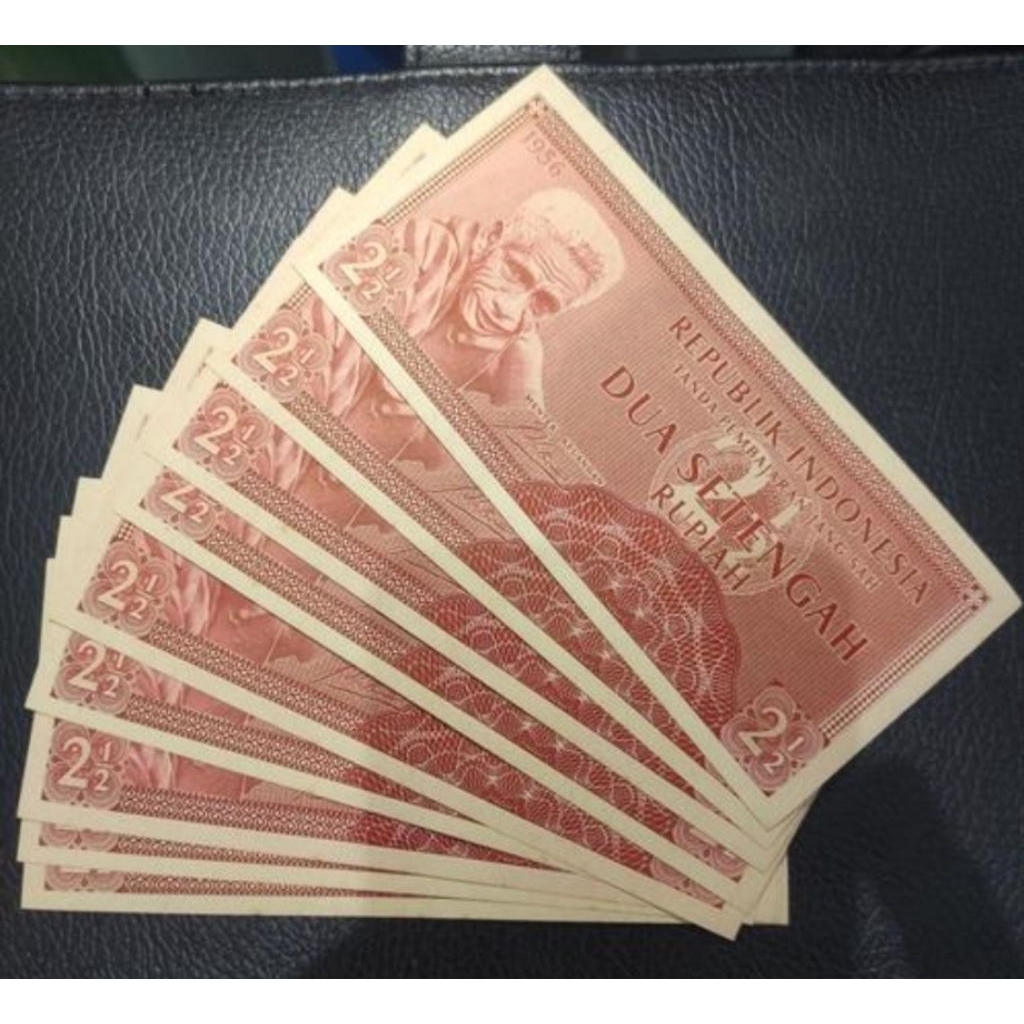 2 1/2 rupiah suku bangsa tahun 1954 / 1956