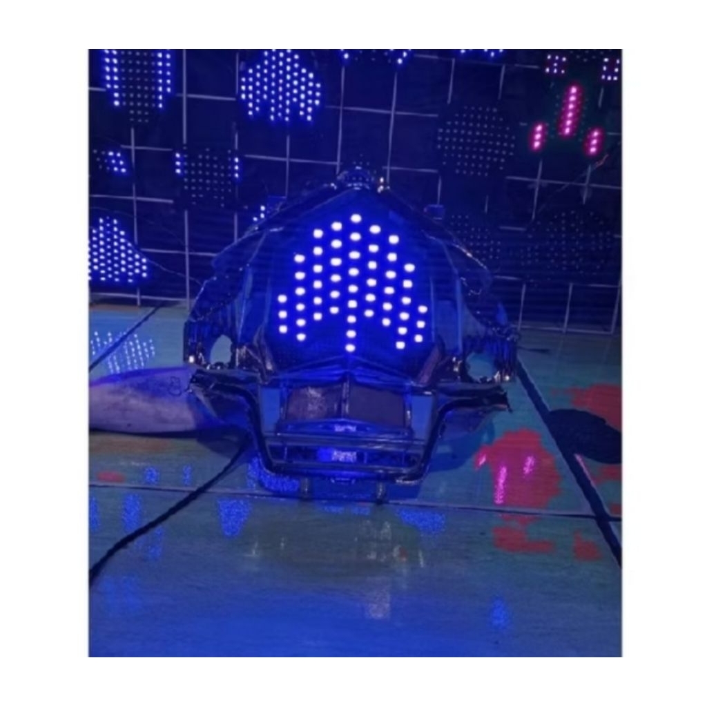 stoplamp runing Supra x 125 injeksi 8 mode otomatis+lem
