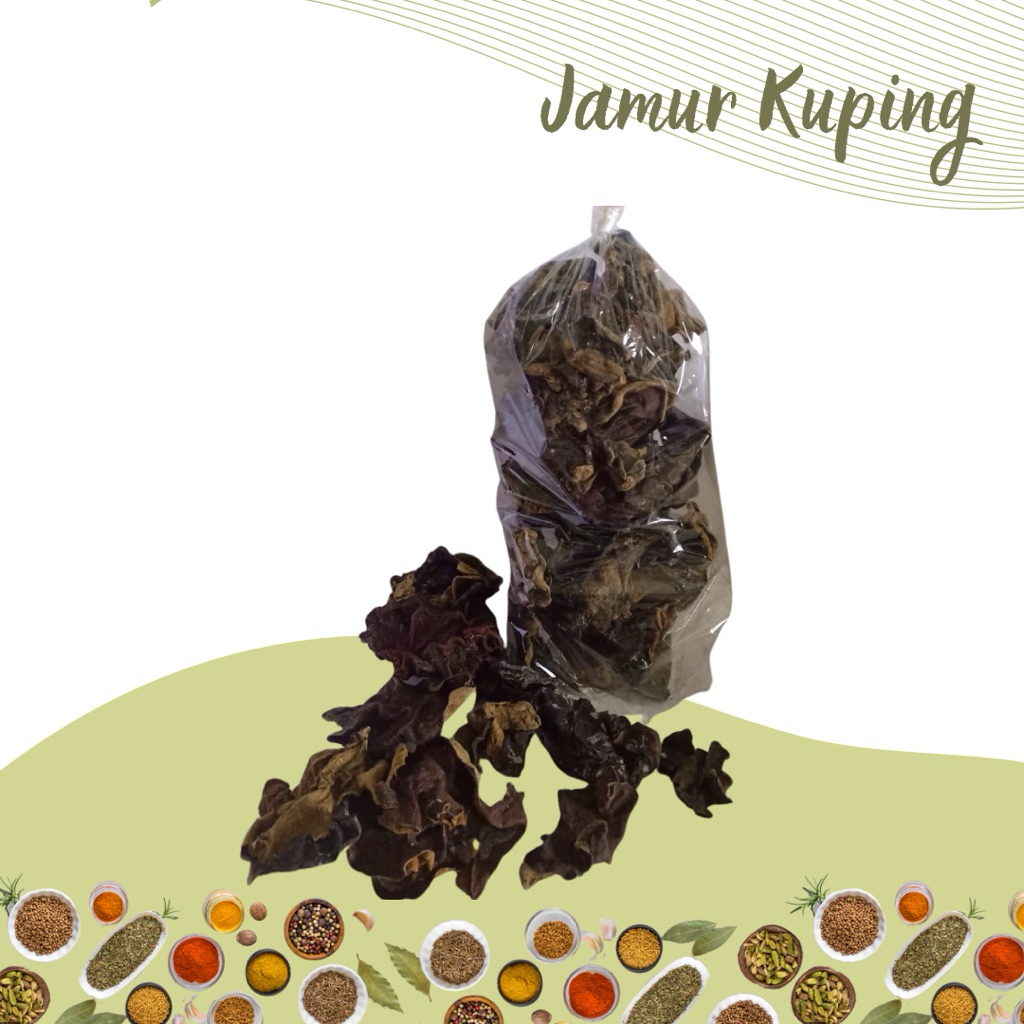 

100gr | Jamur kuping kering | Su Brand