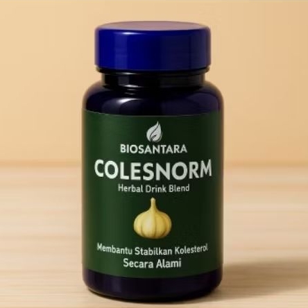 

BIOSANTARA COLESNORM Herbal Penurun Kolesterol | Jaga Jantung & Pembuluh Darah | 100g