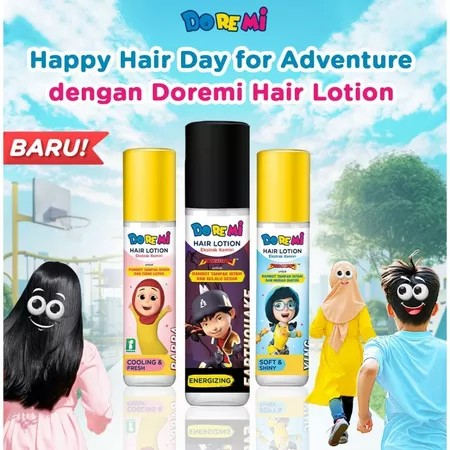 DOREMI Hair Lotion Ekstrak Kemiri