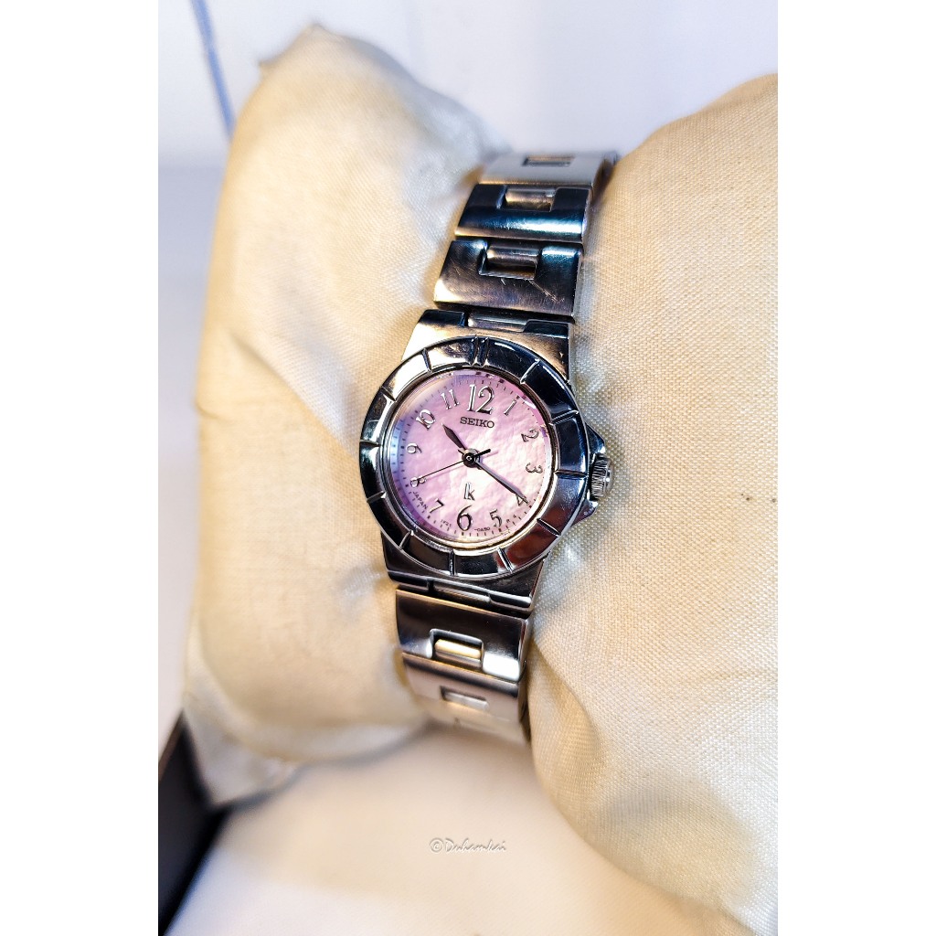 Seiko Lukia LK mother of pearl MOP Dial Pink Jam Wanita Ladies Women NOT wicca sheen exceline lucent