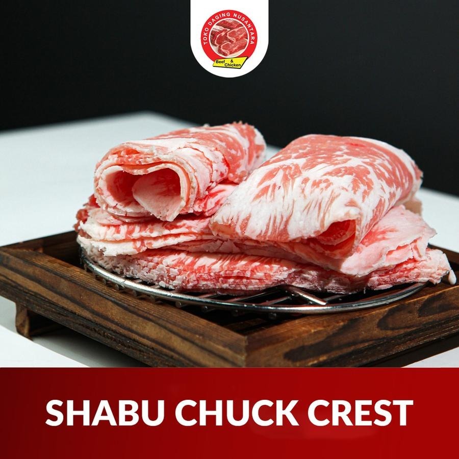 

DAGING SLICE SHABU CHUCK CREST 500GRAM