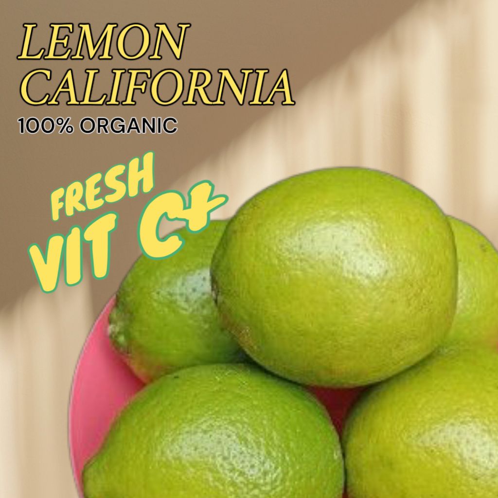 

LEMON CALIFORNIA berat 1Kg