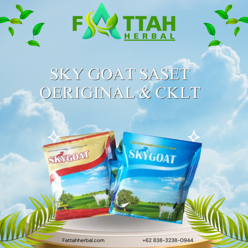 

Sasetan Murah SKYGOAT/SKY GOAT SUSU KAMBING ETAWA BUBUK FULL CREAM ORIGINAL,