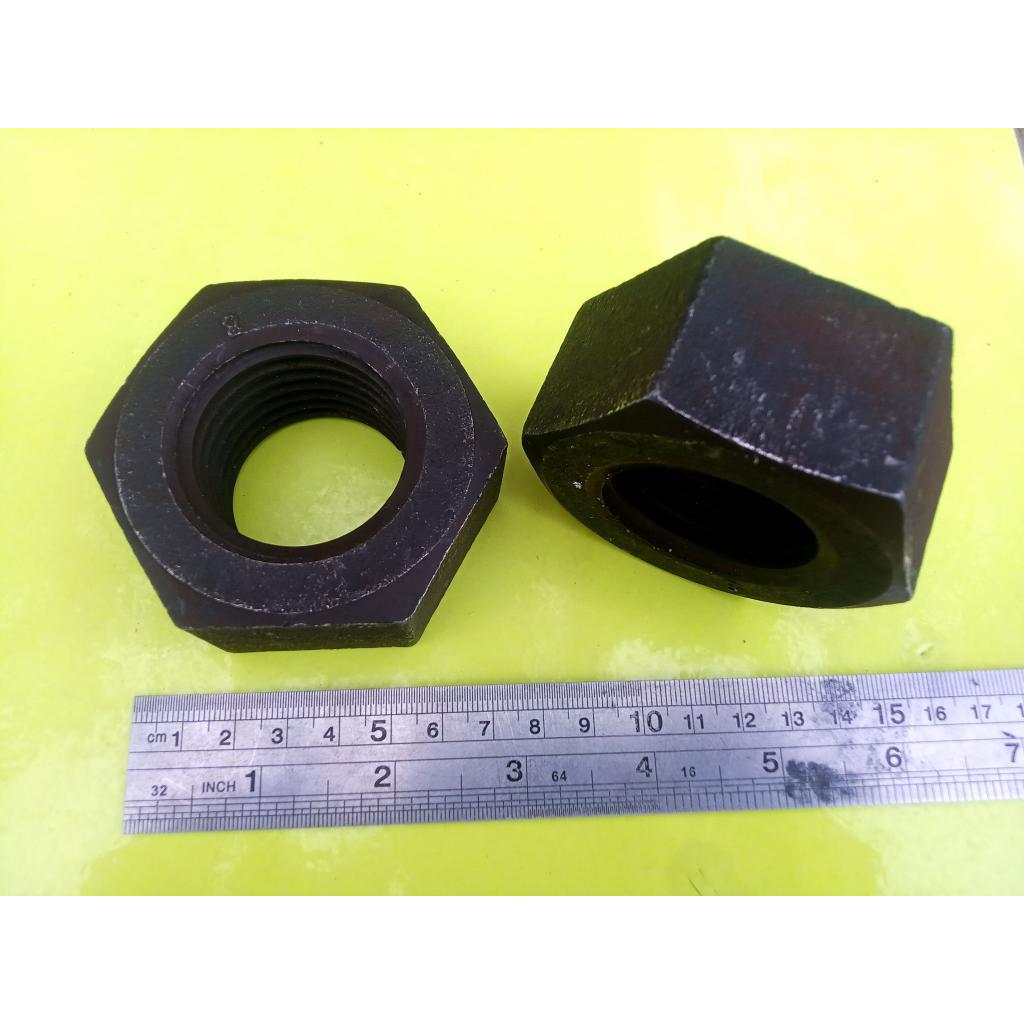 MUR BAJA HTB GRADE 8.8 M42 / MUR BAUT KUNCI 65 /MUR BAJA M42 HITAM / MUR M42 BAJA / NUT M42 BAUT 65