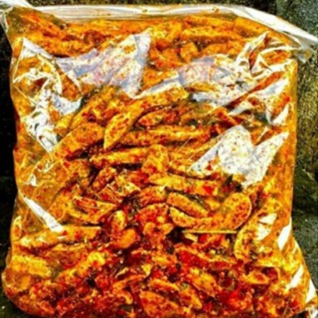 

basreng pedas daun jeruk 1kg