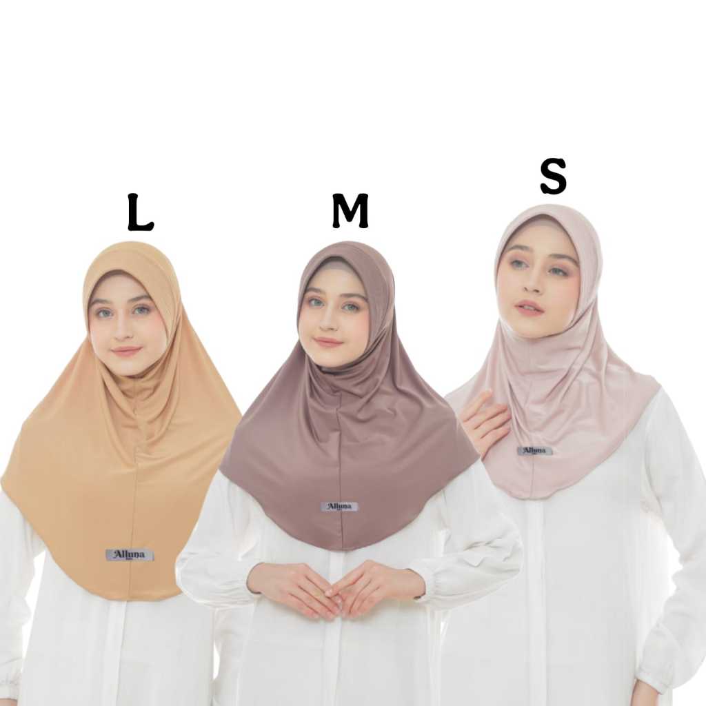 JILBAB BERGO HAMIDAH ( S / M / L ) HIJAB BERGO SPANDEK JERSEY PET / JILBAB BERGO HAMIDAH SPANDEX JER