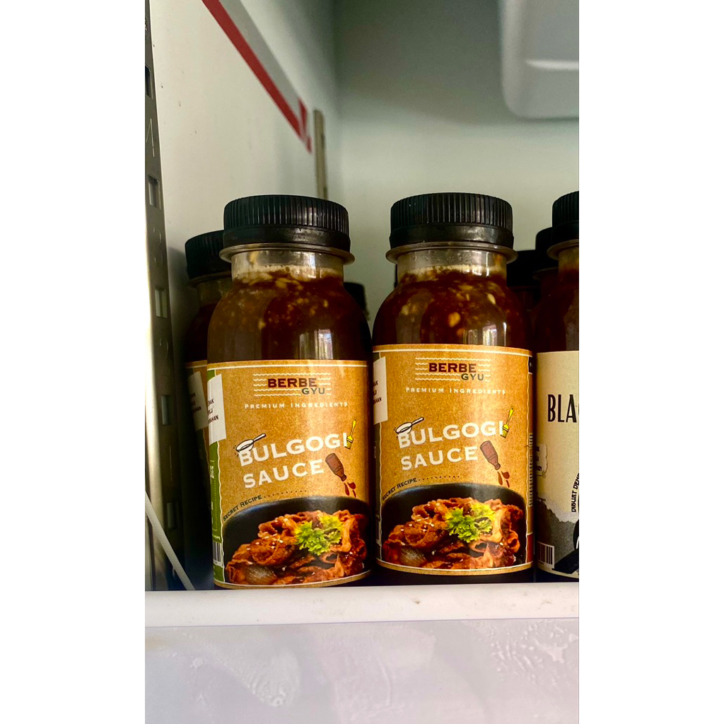 

Berbegyu Saus Bulgogi 100ml & 250ml / saus BBQ