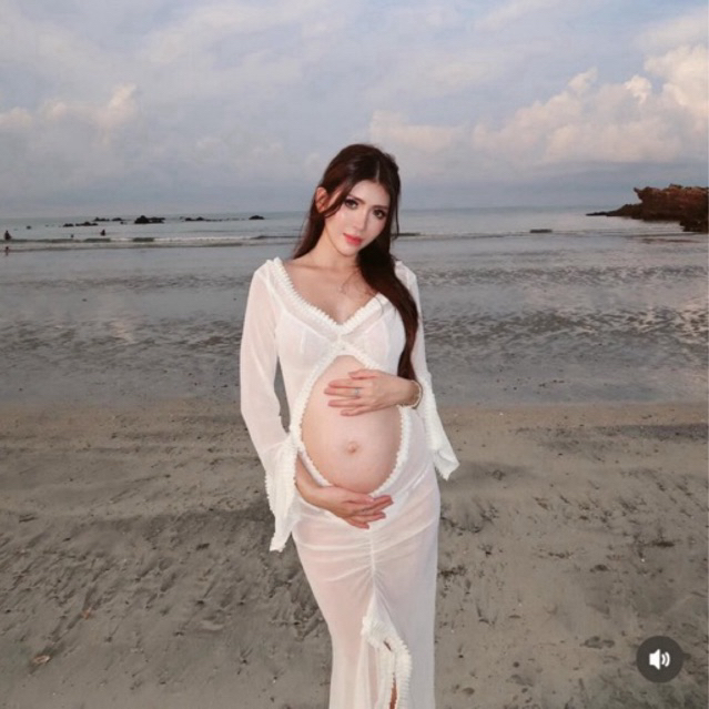 Melbs Outer Dress pantai beachwear mesh putih broken white cover ups outerwear luaran bikini swimwea