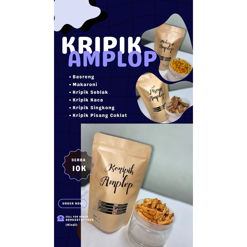 

KRIPIK AMPLOP SERENDIPITY ENT