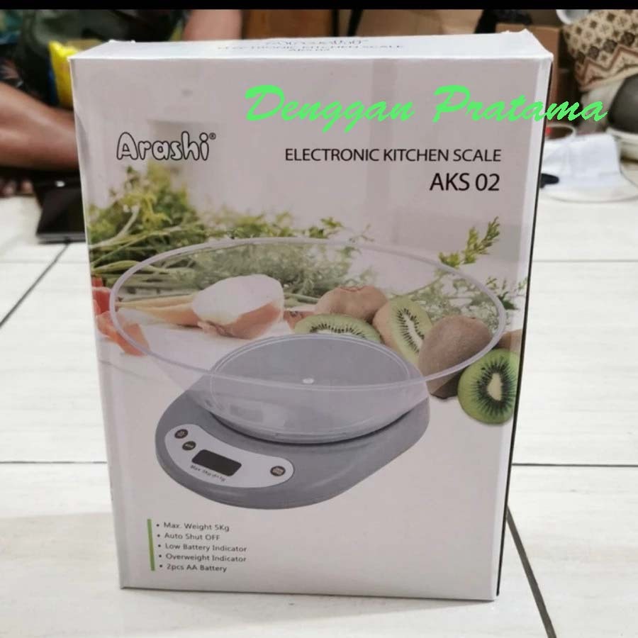Timbangan Digital Kue Dapur ARASHI AKS02 5kg