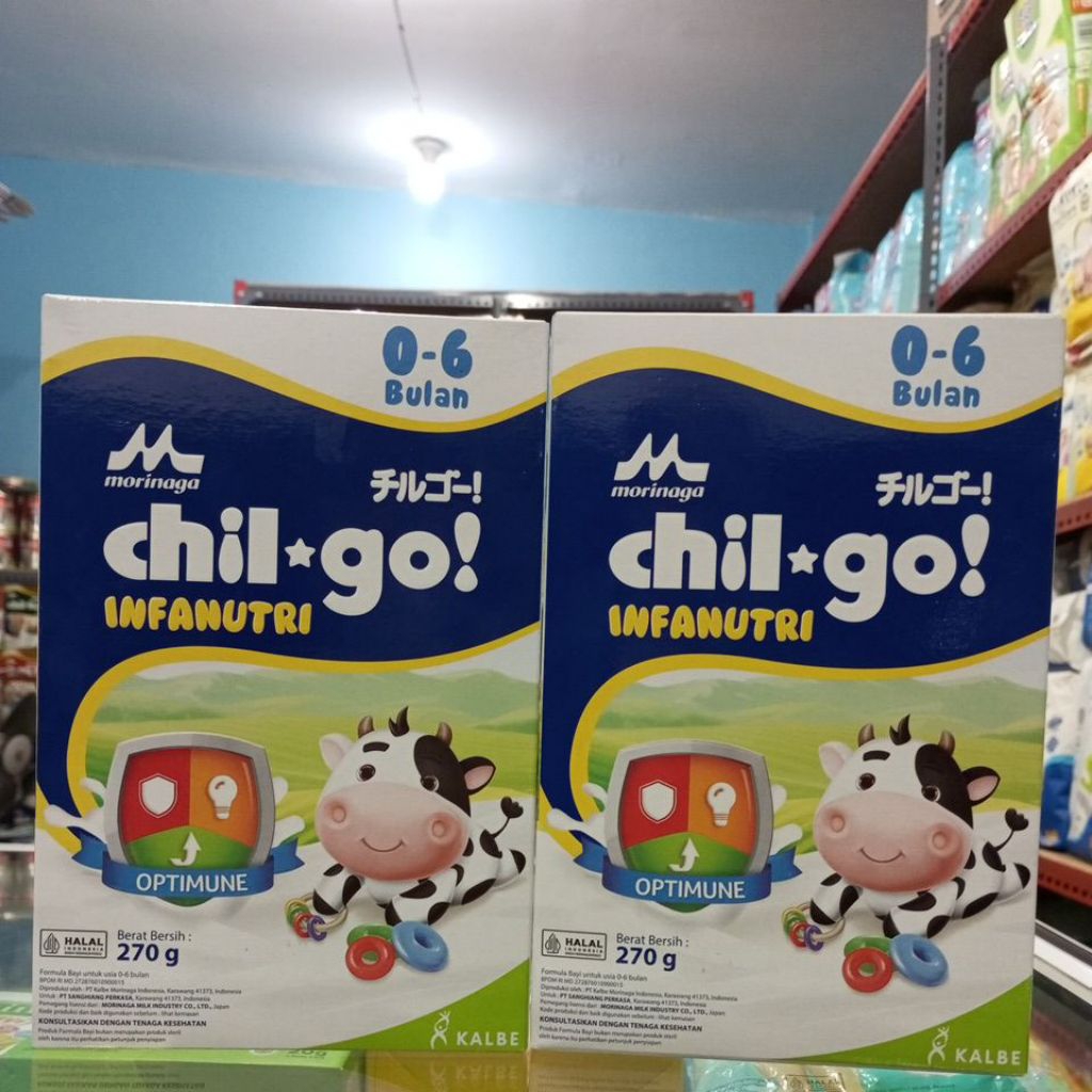 

Morinaga Chil-go! Infanutri usia 0-6 bulan netto 270gr