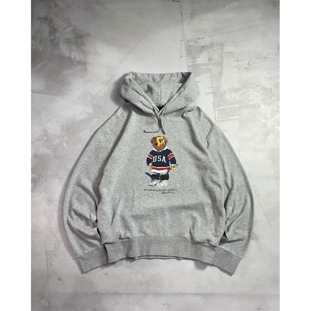 Hoodie Polo Bear By Ralph Lauren Size XL ( 72x67 ) Original Second Brand