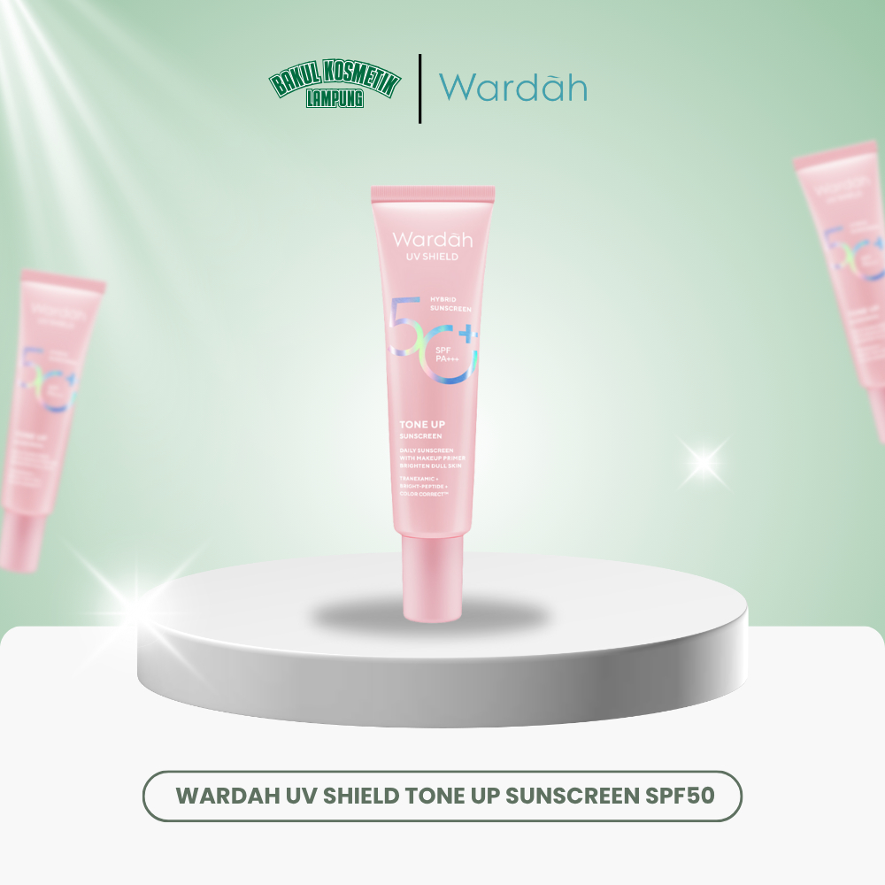 WARDAH UV SHIELD TONE UP SUNSCREEN SPF50+ PA+++ | SUNSCREEN WAJAH