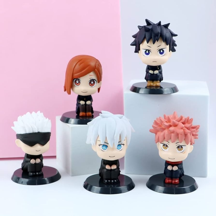 Jujutsu Kaisen Gojo Itadori Megumi LookUp / Rukkapu Action Figure