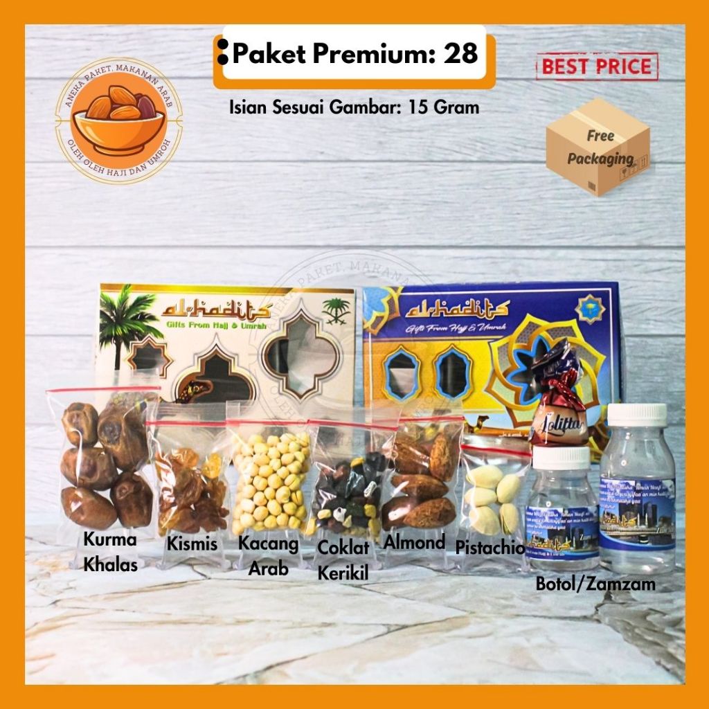 

Paket Oleh Oleh Haji dan Umroh Premium | Makanan Khas Arab
