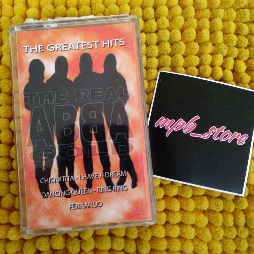 KASET PITA ABBA - THE REAL ABBA GOLD