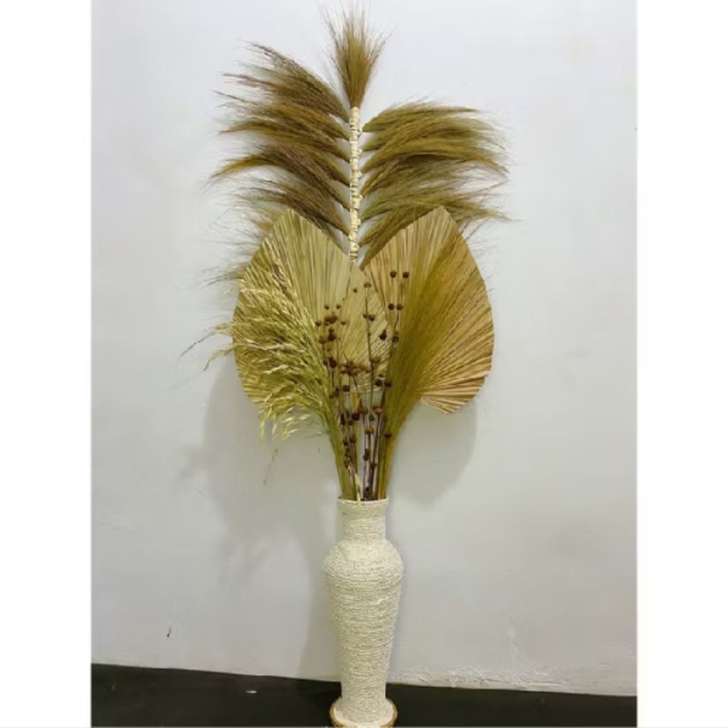 paket dekorasi Rustic Bunga kering/bunga hias/bunga jumbo/bunga kering ruangan