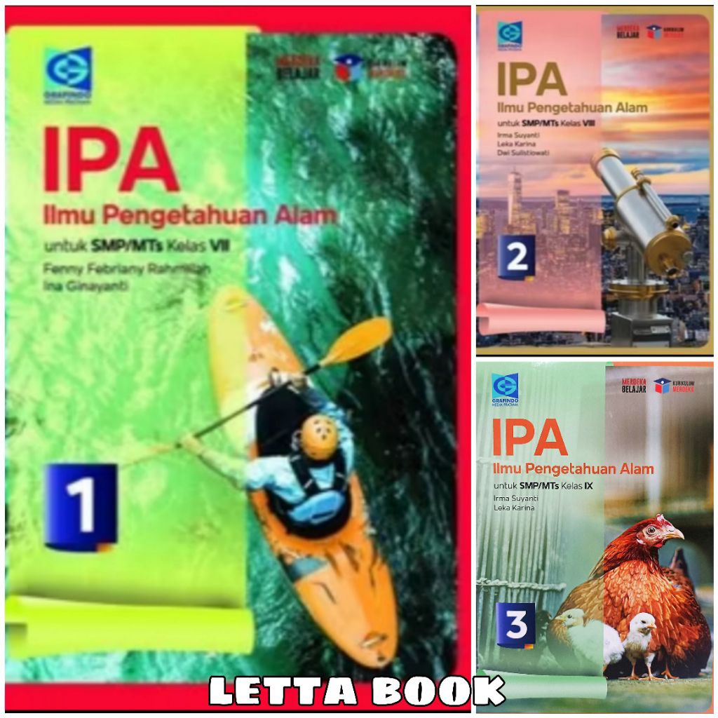 BUKU IPA KELAS 7 8 9 SMP/MTs KURIKULUM MERDEKA GRAFINDO