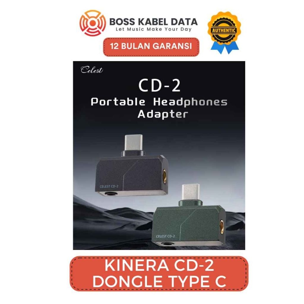 Kinera Celest CD-2 Portable Headphone DAC Amplifier 3.5mm 4.4mm