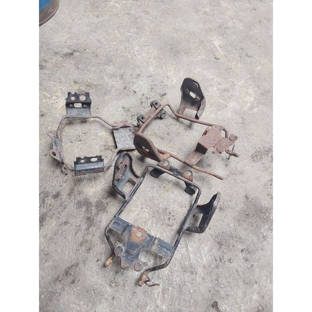 Brecket Lampu pangkon Lampu Dudukan lampu Tralis lampu Honda GL max GL pro GL pro platina GL series 