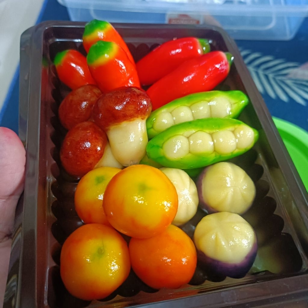 

Lukchup kue luk chup kacang ijo viral thailand manis legit enak isi 20