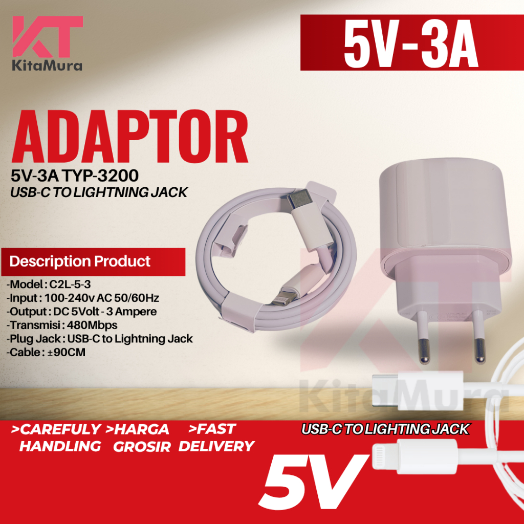 【CUCI GUDANG】Original Charger iphone Fast Charging charger PD 20W For IOS Lightning Cable