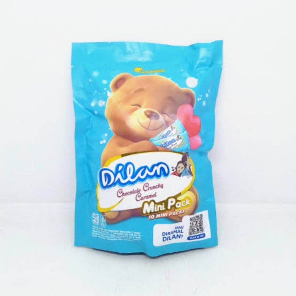 

Dilan POUCH Chocolate Crunchy Caramel - Netto 10 bks x 9.5 gr