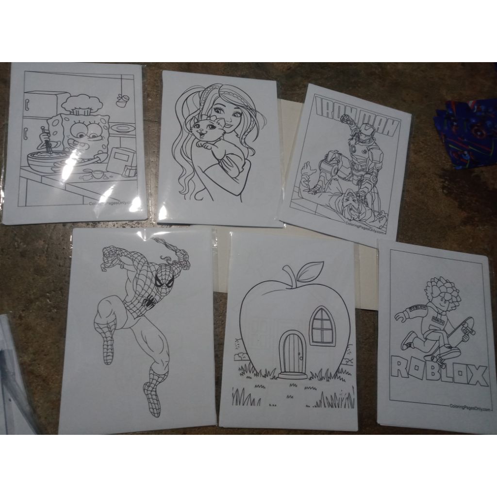 

gambar mewarnai anomali dan kartun gratis pensil warna