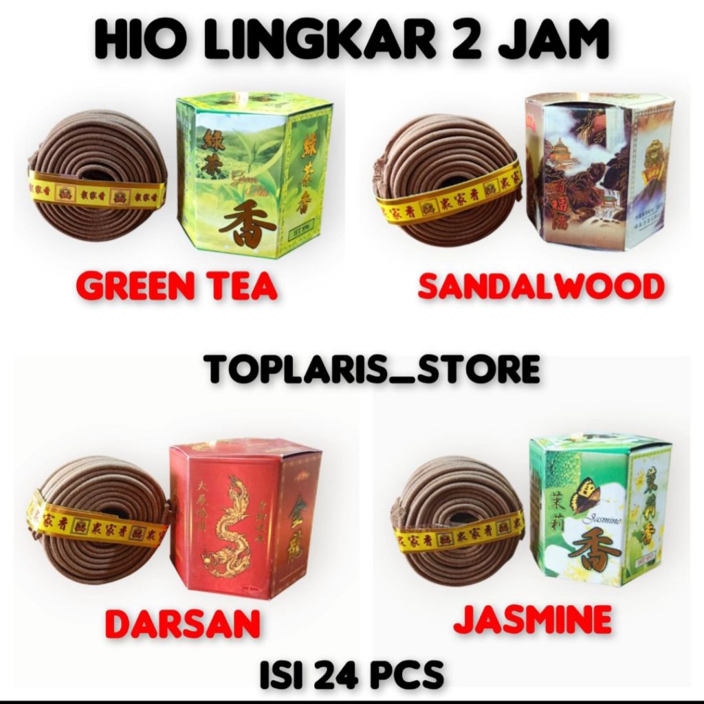 Hio Lingkar Wangi 2 Jam 24 Keping TPO
