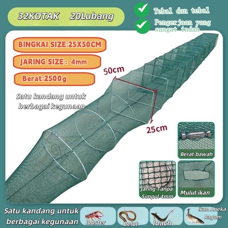 BUBU NAGA HIJAU 10M 25X30CM (anti karat)