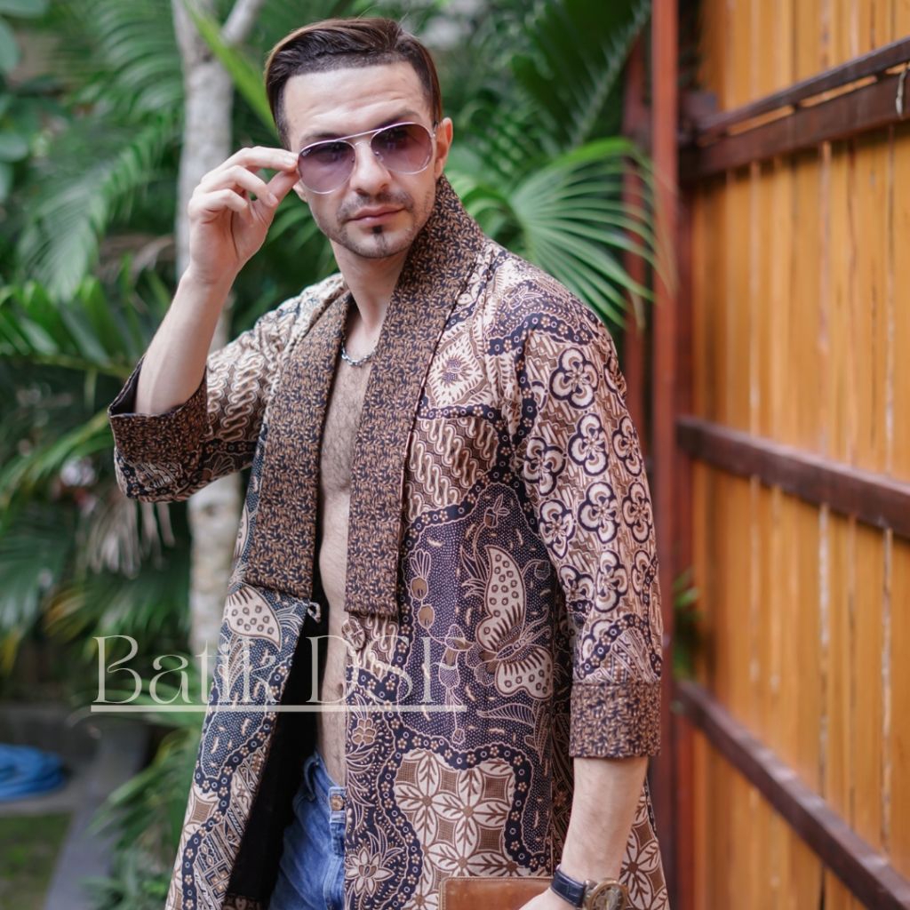 Outer Batik Pria - Kualitas Premium - Batik Solo