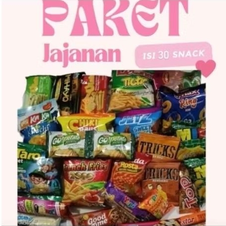 

PAKET JAJANAN | ANEKA SNACK | JAJAN HEMAT | VARIASI JAJANAN