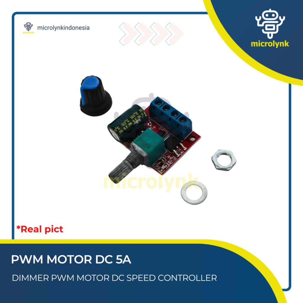 DIMMER PWM MOTOR SPEED DIMMER CONTROLLER KONTROLLER DC 35V 5A