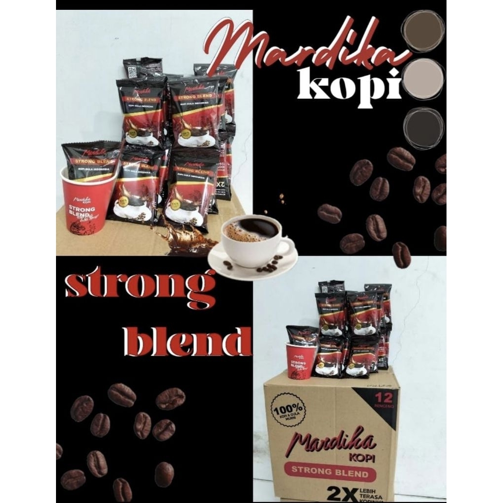

Kopi Mardika plus gula